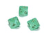 Chessex Borealis Light Green/gold Luminary Set of Ten d10s - 601982031633 - CrystalLotus.eu