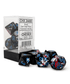 Chessex CHX24408 - Brush Dark Side/blue Polyhedral 7-Dice Set - 601982075620 - Crystal Lotus