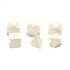 Chessex Opaque Polyhedral Set of 6 blank dice - 601982026554 - CrystalLotus.eu