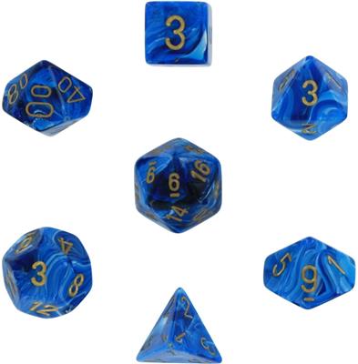 Chessex Polyhedral 7 - Die Set - 601982024765 - CrystalLotus.eu