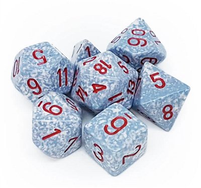 Chessex: Speckled Air Polyhedral 7 - Die Set - 601982020965 - CrystalLotus.eu