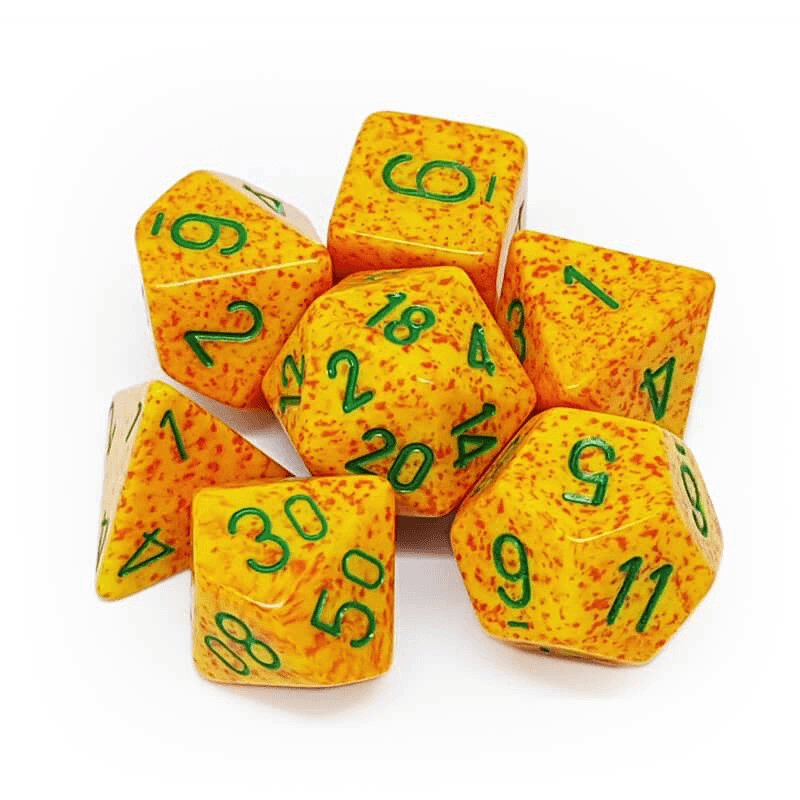 Chessex Speckled Polyhedral 7 - Die Set - Lotus - 601982021047 - CrystalLotus.eu