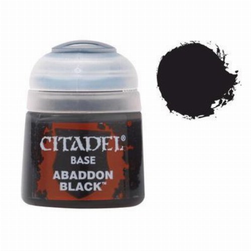 Citadel - Abaddon Black 12ml (21 - 25) - 5011921187720 - Crystal Lotus