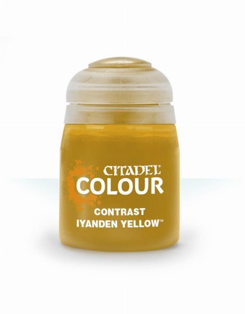 Citadel - Contrast: Iyanden Yellow 18ml (29 - 10) - 5011921184798 - Crystal Lotus