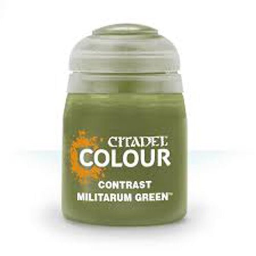 Citadel - Contrast: Militarum Green (18ml) (29 - 24) - 5011921185504 - Crystal Lotus