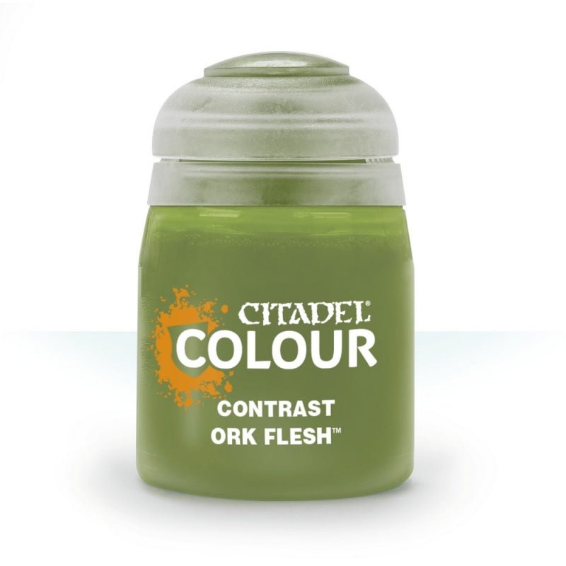 Citadel - Contrast: Ork Flesh (18ml) (29 - 22) - 5011921185474 - Crystal Lotus