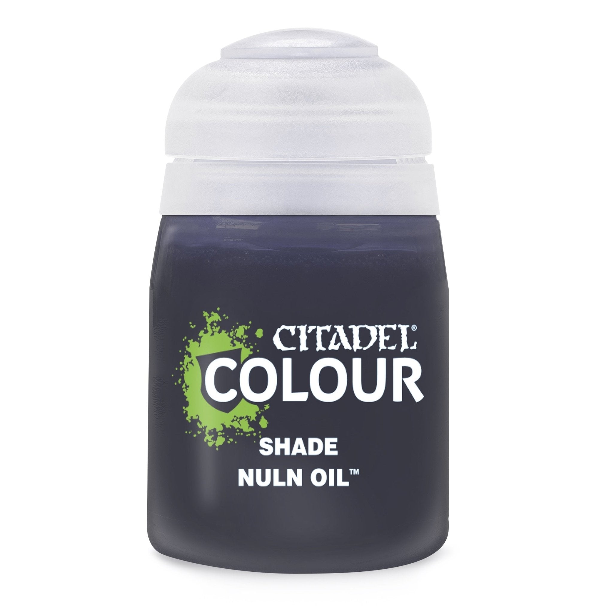 Citadel - Shade: Nuln Oil 18ml (24 - 14) - 5011921176557 - Crystal Lotus