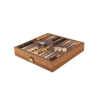 Classic Style 2-in-1 Combo Game Set: Chess &amp; Backgammon 27 x 27cm (by Manopoulos) (STP28E) - 5200430706403 - Crystal Lotus