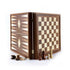 Classic Style 2 - in - 1 Combo Game Set - Chess & Backgammon in Walnut Case Large 41 x 41 cm (by Manopoulos) - 5200430706427 - Crystal Lotus