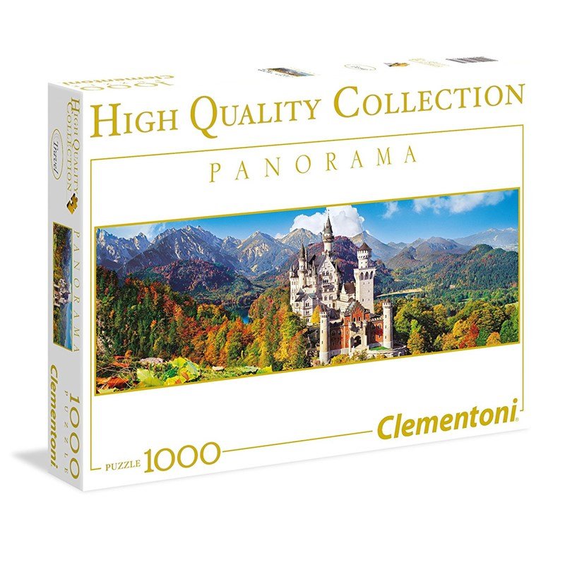 Clementoni (39438) - &quot;Neuschwanstein, Germany&quot; - 1000 pieces puzzle - 8005125394388 - CrystalLotus.eu