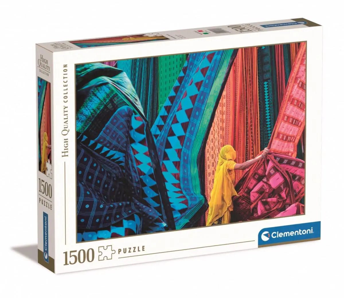 Clementoni - Fluttering Tissues II Puzzle (1500 pcs) - 8005125317066 - CrystalLotus.eu