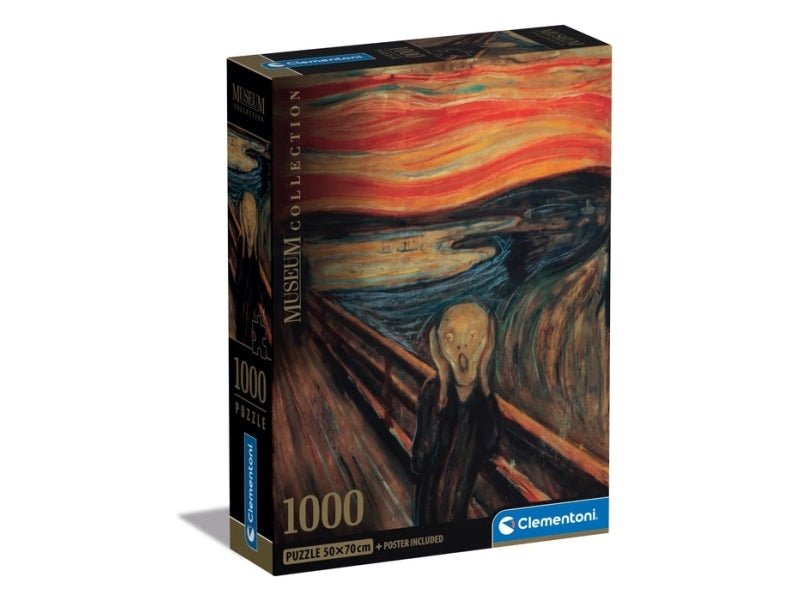 Clementoni - Munch The Scream Puzzle (1000pcs) - 8005125397914 - CrystalLotus.eu