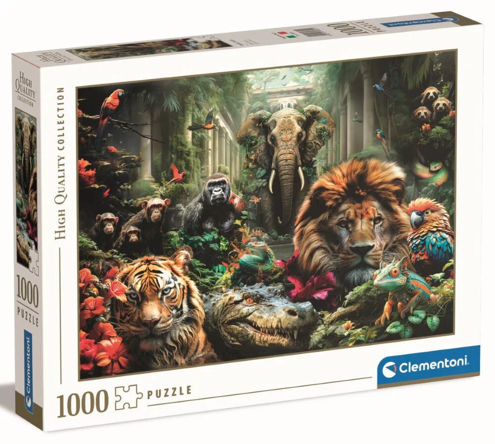 Clementoni - Mystic Jungle Puzzle (1000 pcs) - 8005125398249 - CrystalLotus.eu