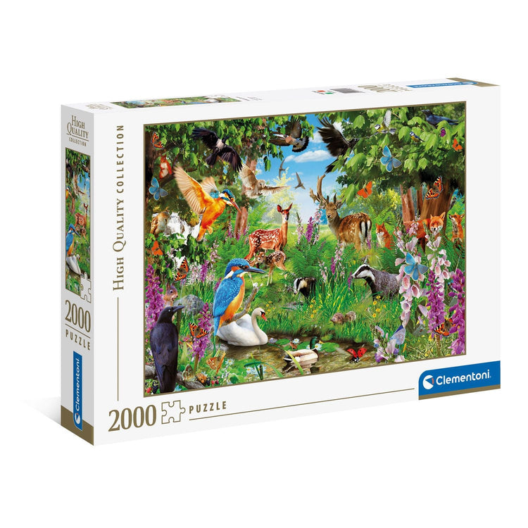 Clementoni Puzzle High Quality Collection Fantastic Forest 2000 pcs - 8005125325665 - CrystalLotus.eu