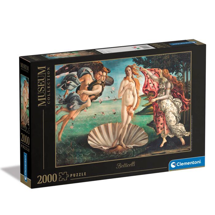 Clementoni Puzzle Museum Botticelli: The Birth Of Venus 2000 pcs - 8005125325726 - CrystalLotus.eu