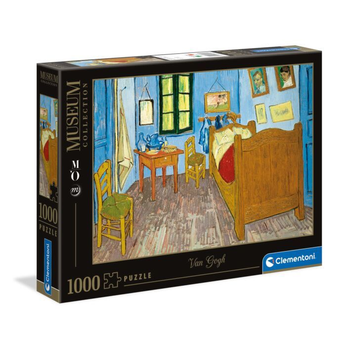 Clementoni Puzzle Museum Collection Van Gogh: Chambre Arles 1000 pcs - 8005125396160 - CrystalLotus.eu