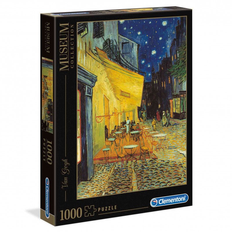 Clementoni Puzzle Museum Collection - Van Gogh: Coffee At Night (1000 pcs) - 8005125314706 - CrystalLotus.eu