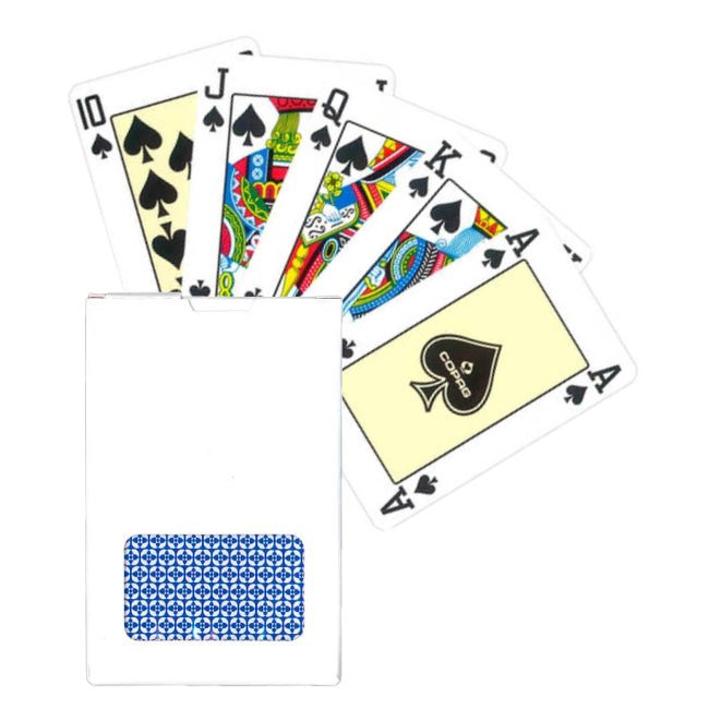 Copag - Bridge Plastic Cards (Blue Color) - 7896192333223 - Crystal Lotus