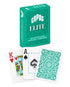 Copag - Elite 100% Plastic Poker Jumbo Index Playing Cards (Green Color) - X002XTTUK3 - Crystal Lotus