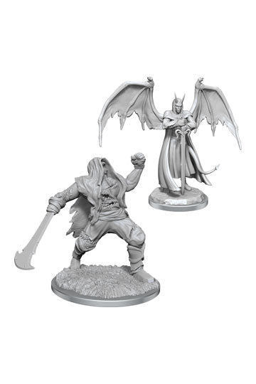 Critical Role Unpainted Miniatures The Laughing Hand &amp; Fiendish Wanderer Assortment (2) - 634482905562 - CrystalLotus.eu