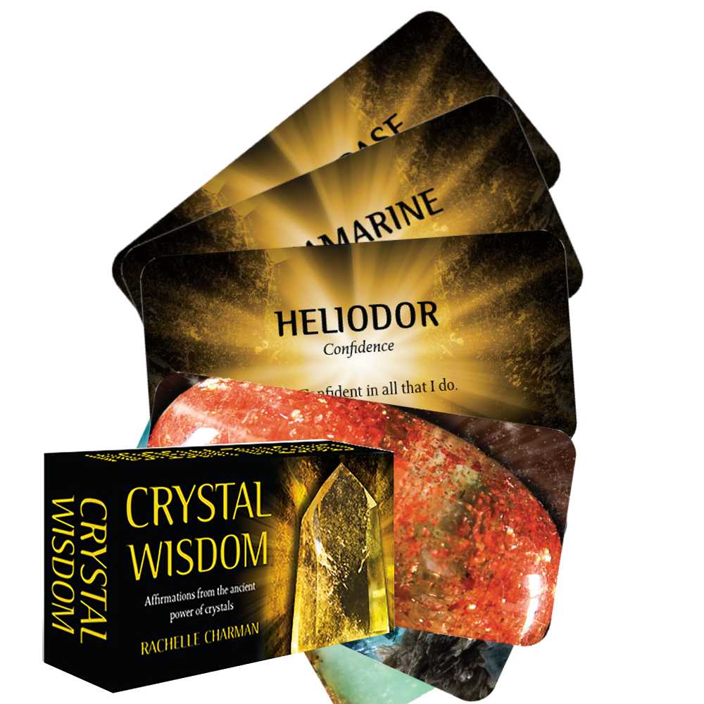 Crystal Wisdom Inspiration Cards - 9781572818989 - CrystalLotus.eu