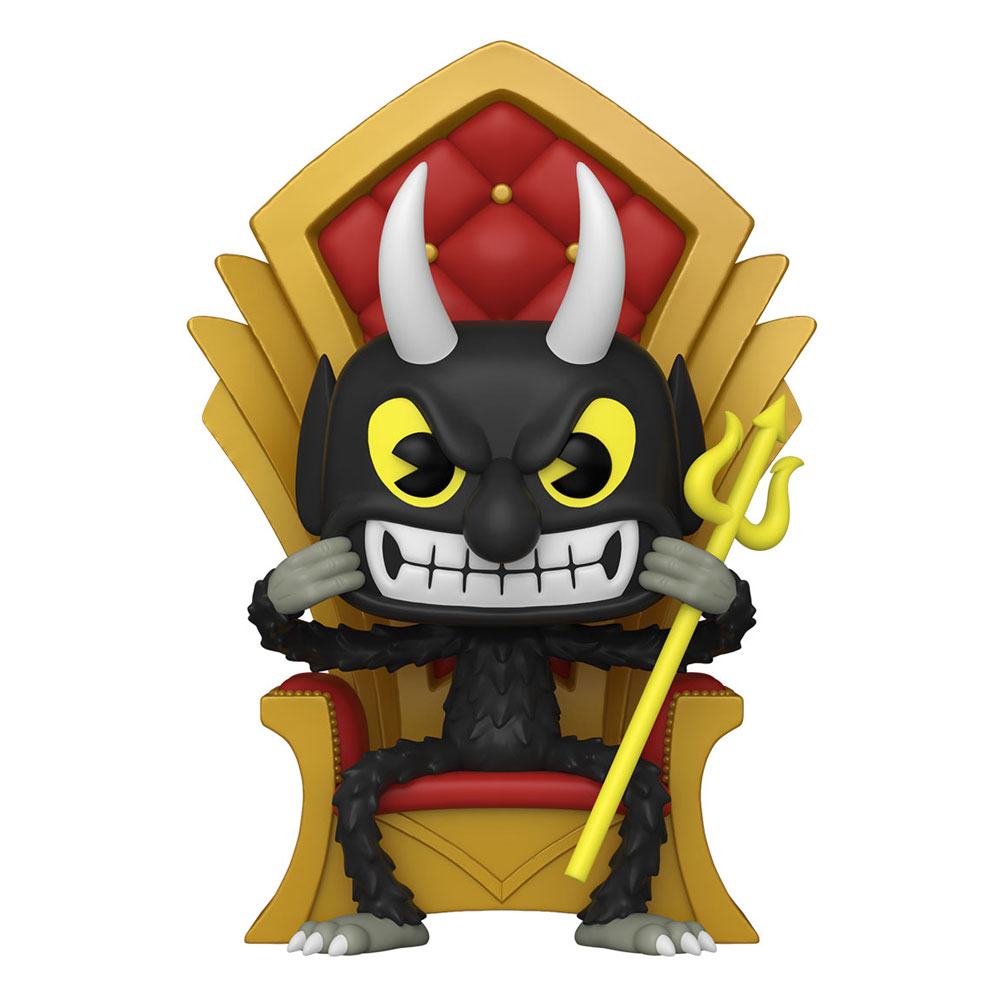 Cuphead POP! Deluxe Vinyl Figure Devil in Chair 9 cm - 889698614160 - CrystalLotus.eu