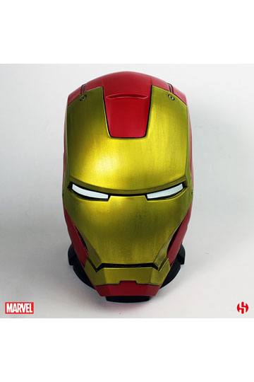 Iron Man Coin Bank Mkiii Helmet 25 Cm