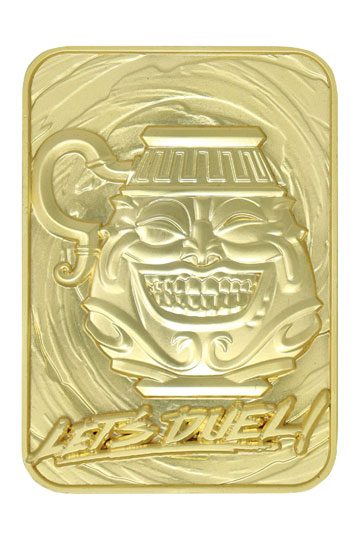 Yu-Gi-Oh! Replica Card Pot of Greed (Gold plated)