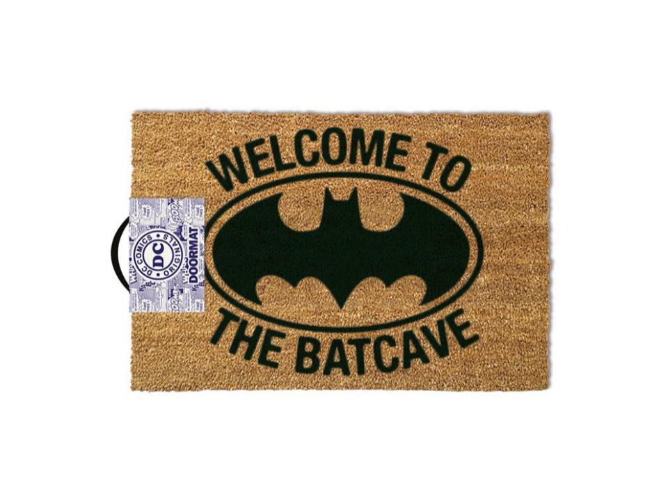 DC Comics Doormat Welcome To The Batcave 40 x 60 cm - 5050293850214 - CrystalLotus.eu