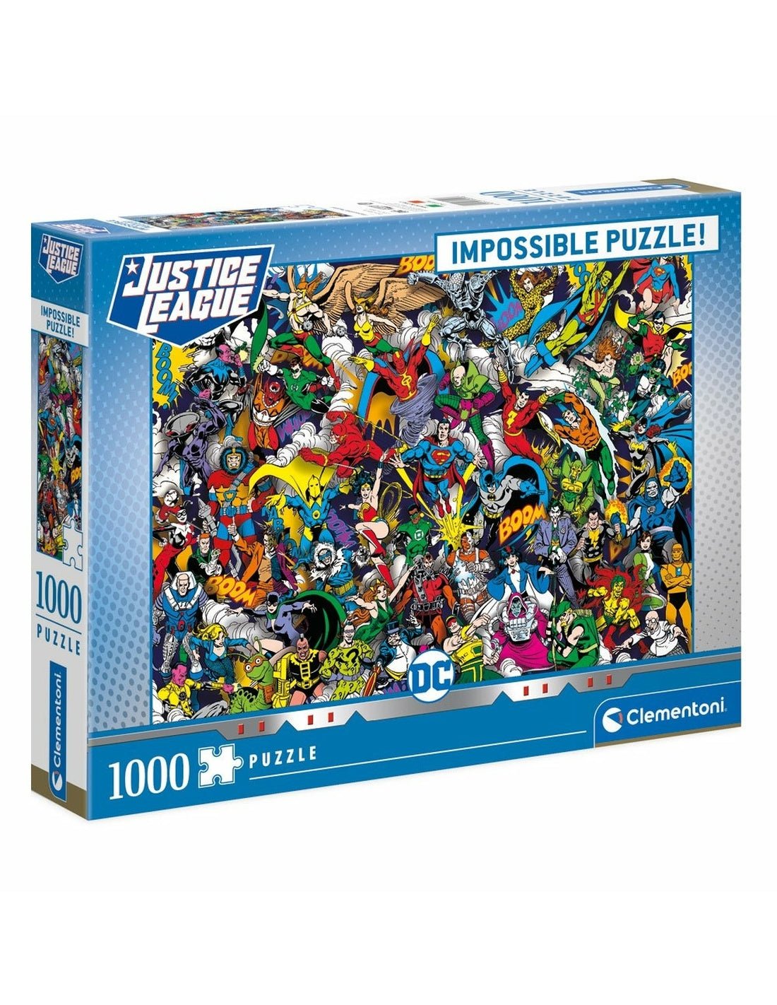 DC Comics Impossible Jigsaw Puzzle Justice League (1000 pieces) - 8005125395996 - CrystalLotus.eu