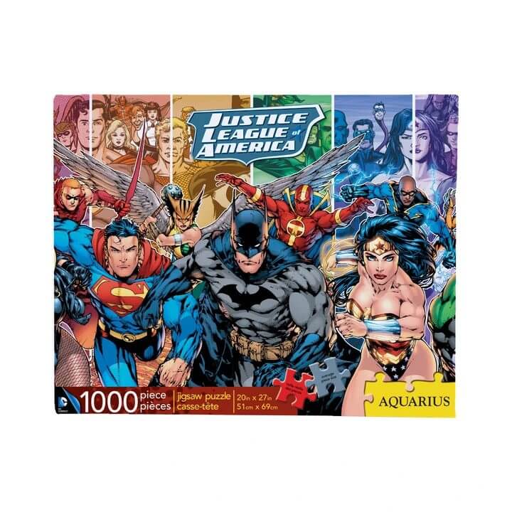 DC Comics Jigsaw Puzzle Justice League (1000 pieces) - 184709652316 - CrystalLotus.eu