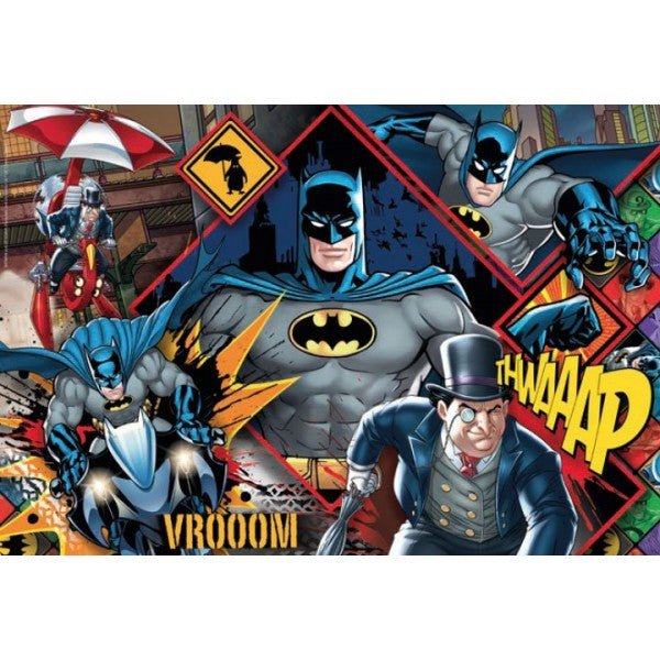 DC Comics Supercolor Jigsaw Puzzle Batman (180 pieces) - 8005125291083 - CrystalLotus.eu