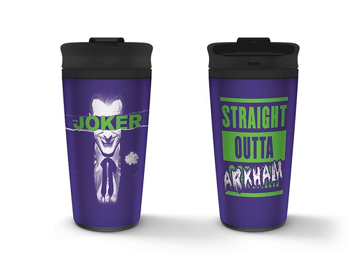 DC Comics Travel Mug Joker Straight Outta Gotham - 5050574253703 - CrystalLotus.eu