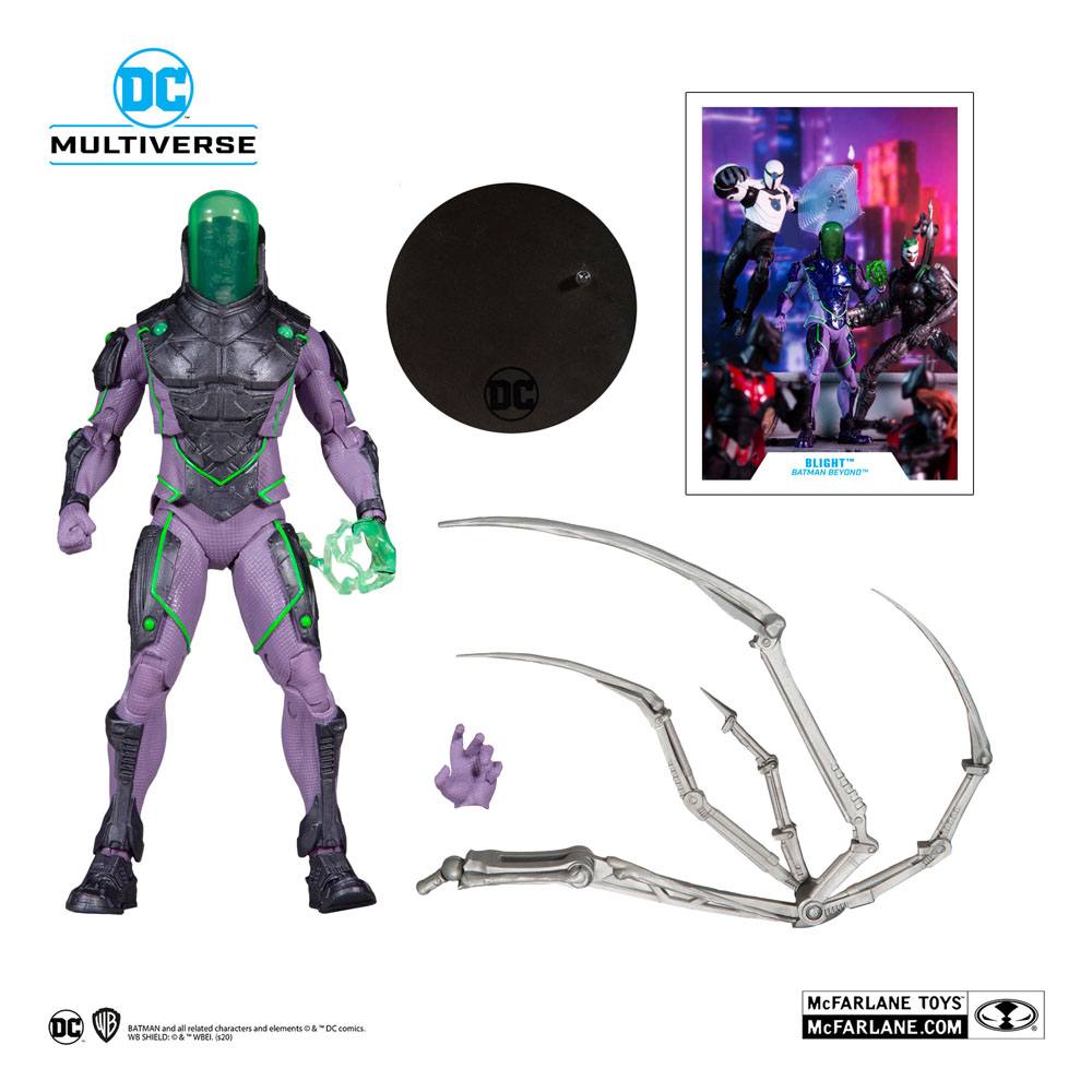 DC Multiverse Build A Action Figure Blight (Batman Beyond) 18 cm - 787926156232 - CrystalLotus.eu