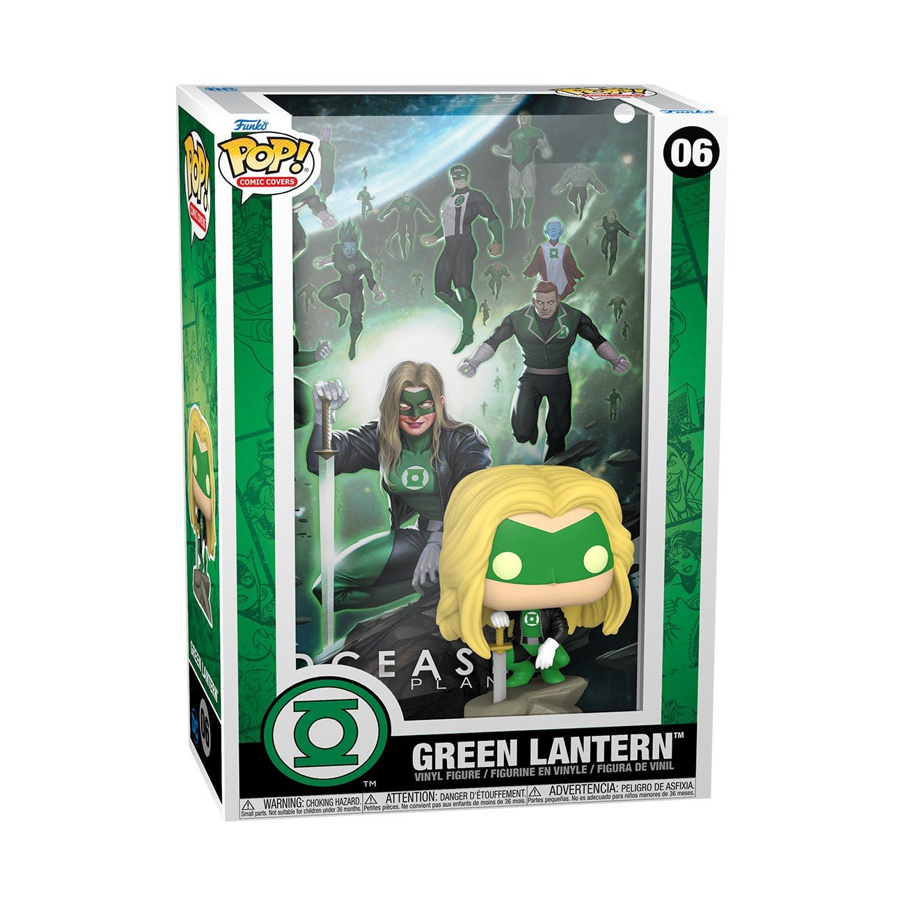 DC POP! Comic Cover Vinyl Figure DCeased Green Lantern 9 cm - 889698640695 - CrystalLotus.eu