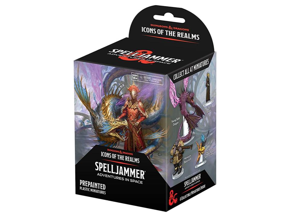 D&amp;D Icons of The Realms Miniatures: Spelljammer Adventure In Space Booster 4 Count - 634482961674 - CrystalLotus.eu