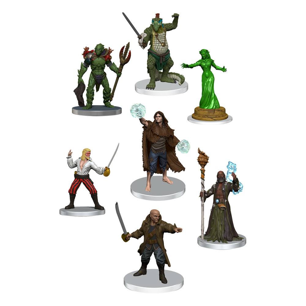 D&amp;D Icons of the Realms: Saltmarsh pre - painted Miniatures Box 1 - 634482960622 - CrystalLotus.eu