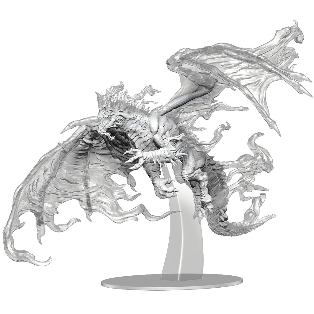 D&amp;D Nolzur’s Marvelous Miniatures: Adult Blue Shadow Dragon - 634482906057 - CrystalLotus.eu