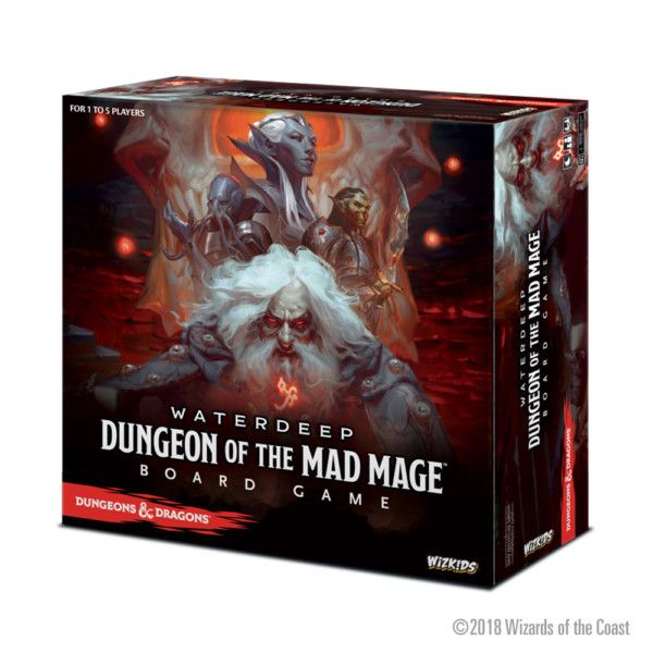 D&amp;D Waterdeep: Dungeon Of The Mad Mage Adventure System Board Game - 634482735909 - CrystalLotus.eu