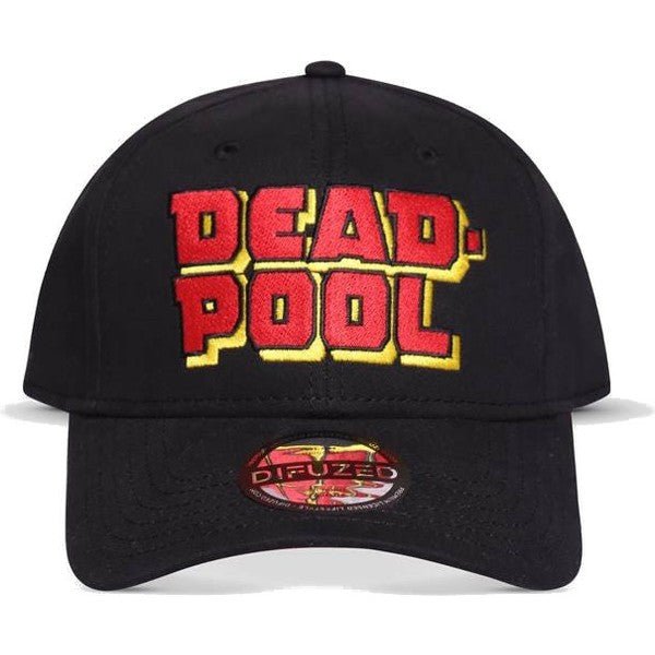 Deadpool Curved Bill Cap Big Letters (One Color) - 8718526125214 - CrystalLotus.eu