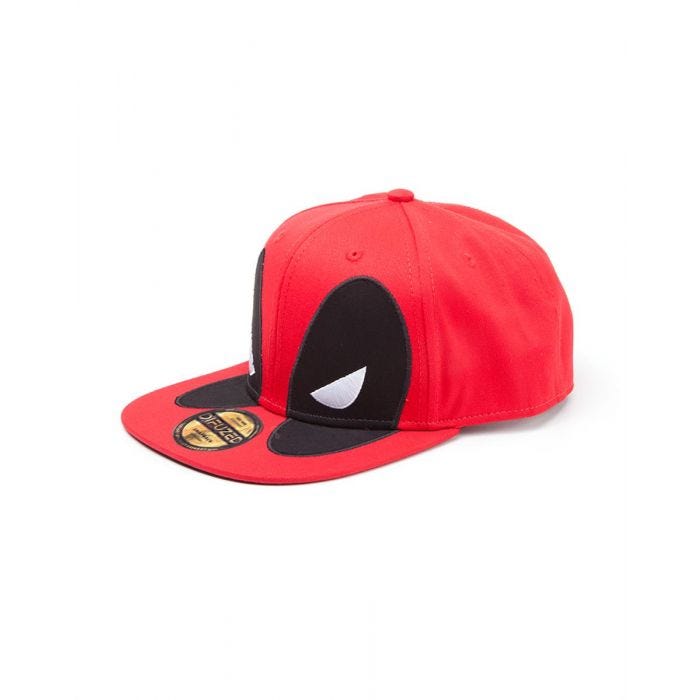 Deadpool Snapback Cap Big Face (One Color) - 8718526228687 - CrystalLotus.eu