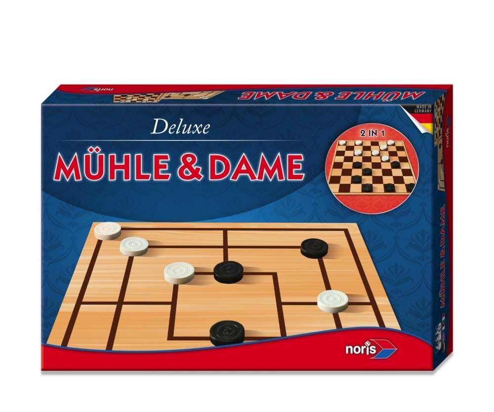 Deluxe Mühle &amp; Dame - 4000826080121 - Crystal Lotus
