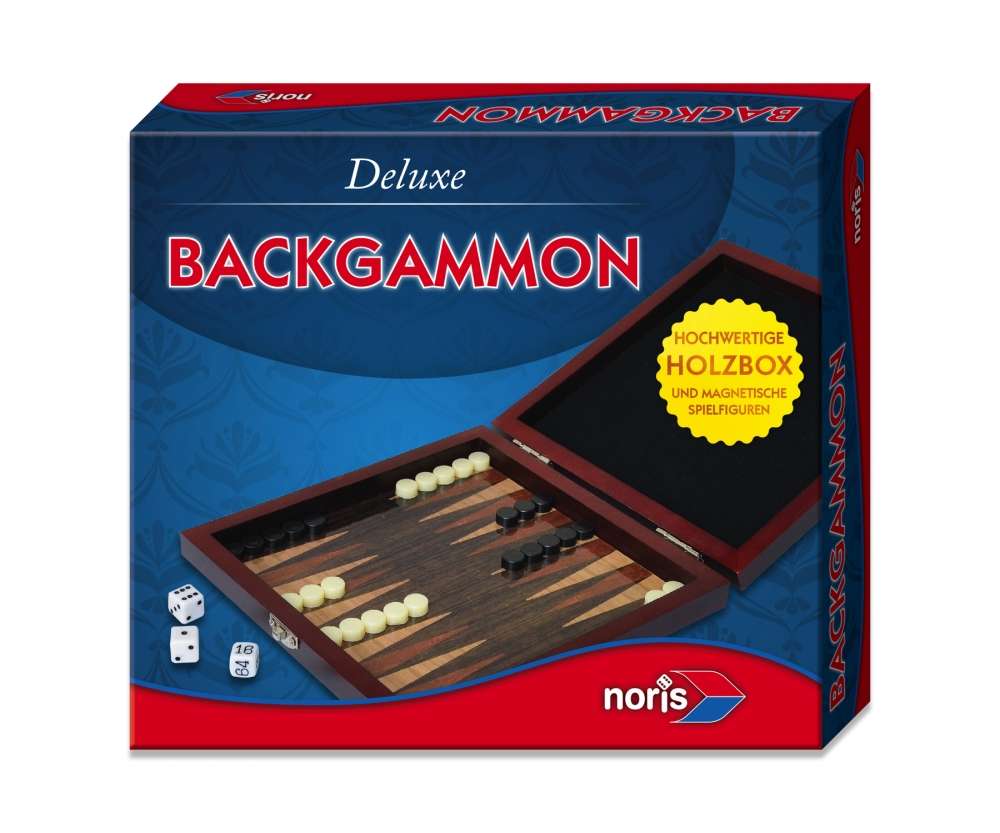 Deluxe Reisespiel: Backgammon - 4000826080046 - Crystal Lotus