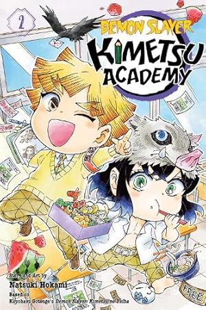 Demon Slayer: Kimetsu Academy, Volume 2 of 6 (by Natsuki Hokami, Koyoharu Gotouge) - 9781974743407 - Crystal Lotus