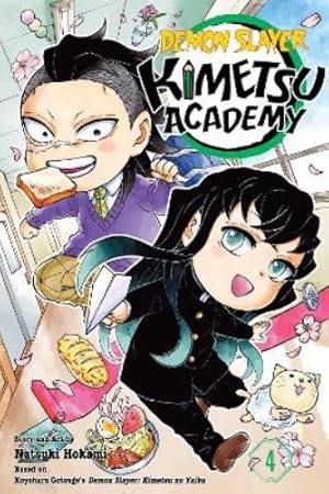 Demon Slayer: Kimetsu Academy, Volume 4 of 6 (by Natsuki Hokami, Koyoharu Gotouge) - 9781974749430 - Crystal Lotus