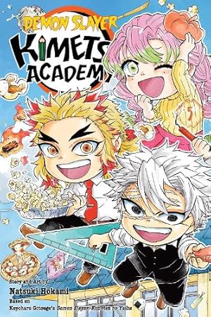 Demon Slayer: Kimetsu Academy, Volume 5 of 6 (by Natsuki Hokami, Koyoharu Gotouge) - 9781974752287 - Crystal Lotus