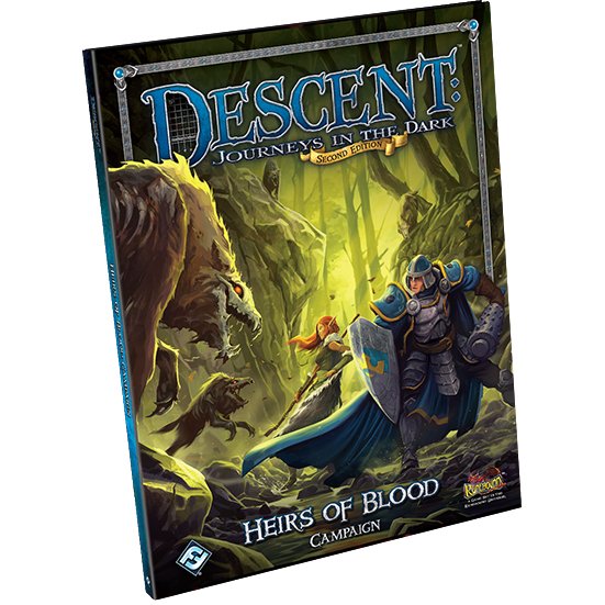 Descent: Journeys in the Dark (Second Edition) - Heirs Of Blood Campaign - 9781616619824 - CrystalLotus.eu