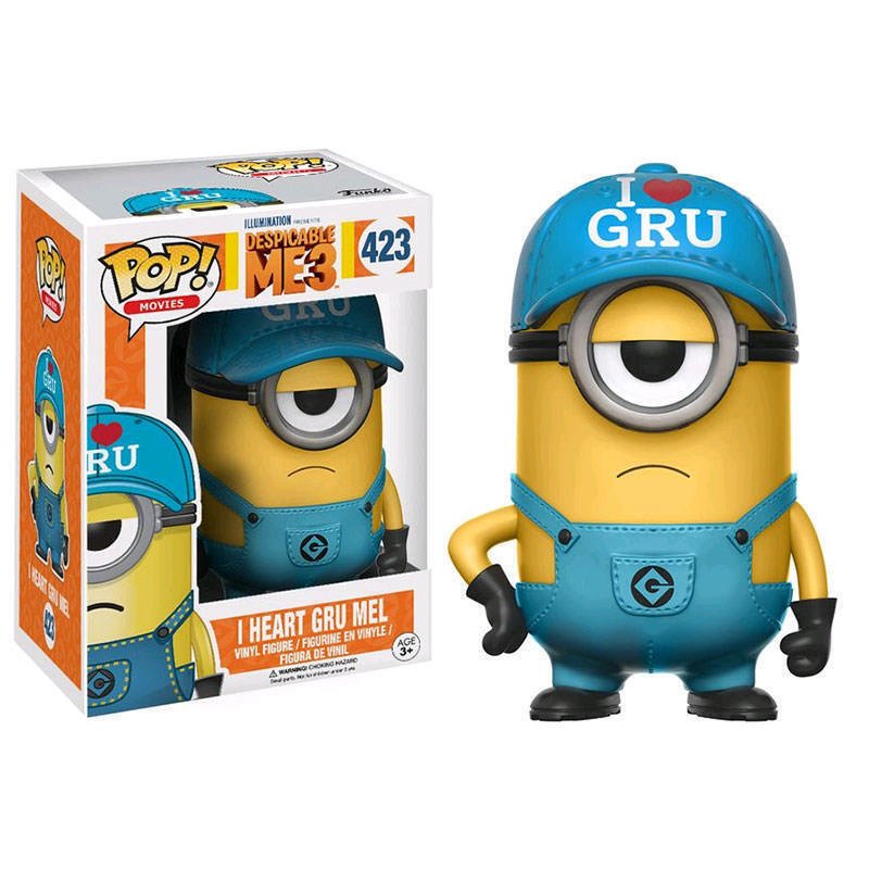 Despicable Me 3: Pop! Vinyl Figure: I Heart Gru Mel - 889698134606 - CrystalLotus.eu