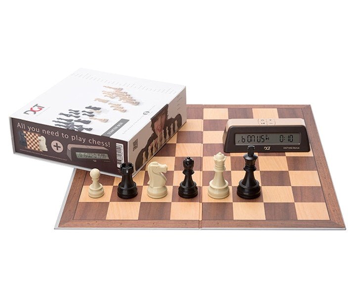 DGT Chess Starter Box Brown - 8717662821516 - Crystal Lotus