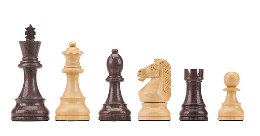 DGT Handcrafted Royal Staunton Weighted Wooden Chess Pieces - 8717662822544 - Crystal Lotus